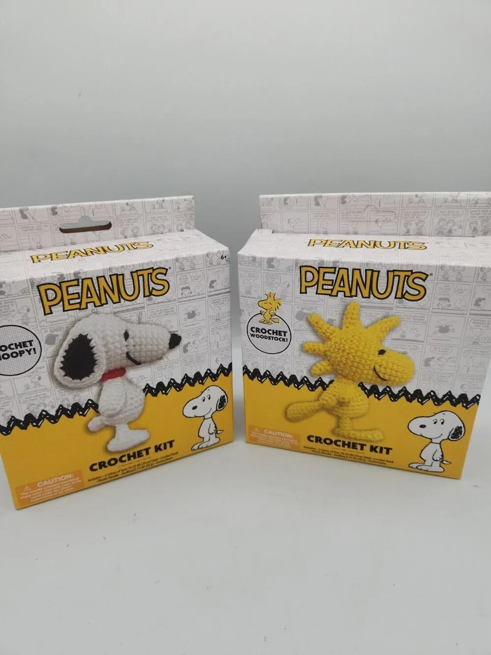 Peanuts Crochet Kit Snoopy & Woodstock Set (2 Kits)